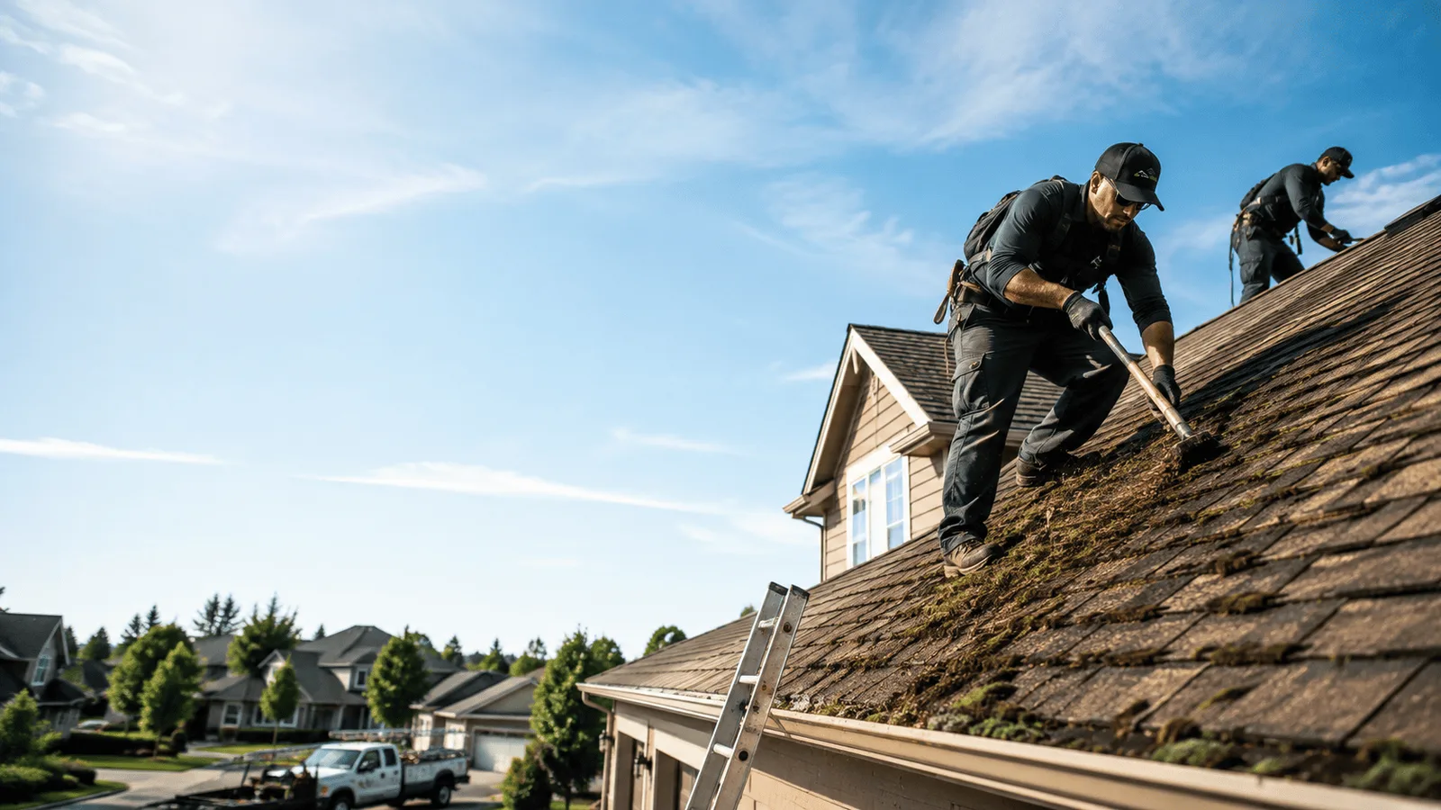 Roof Moss Removal in Hart, MI near me